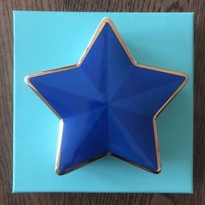 Tiffany & Co blue star porcelain jewelry box